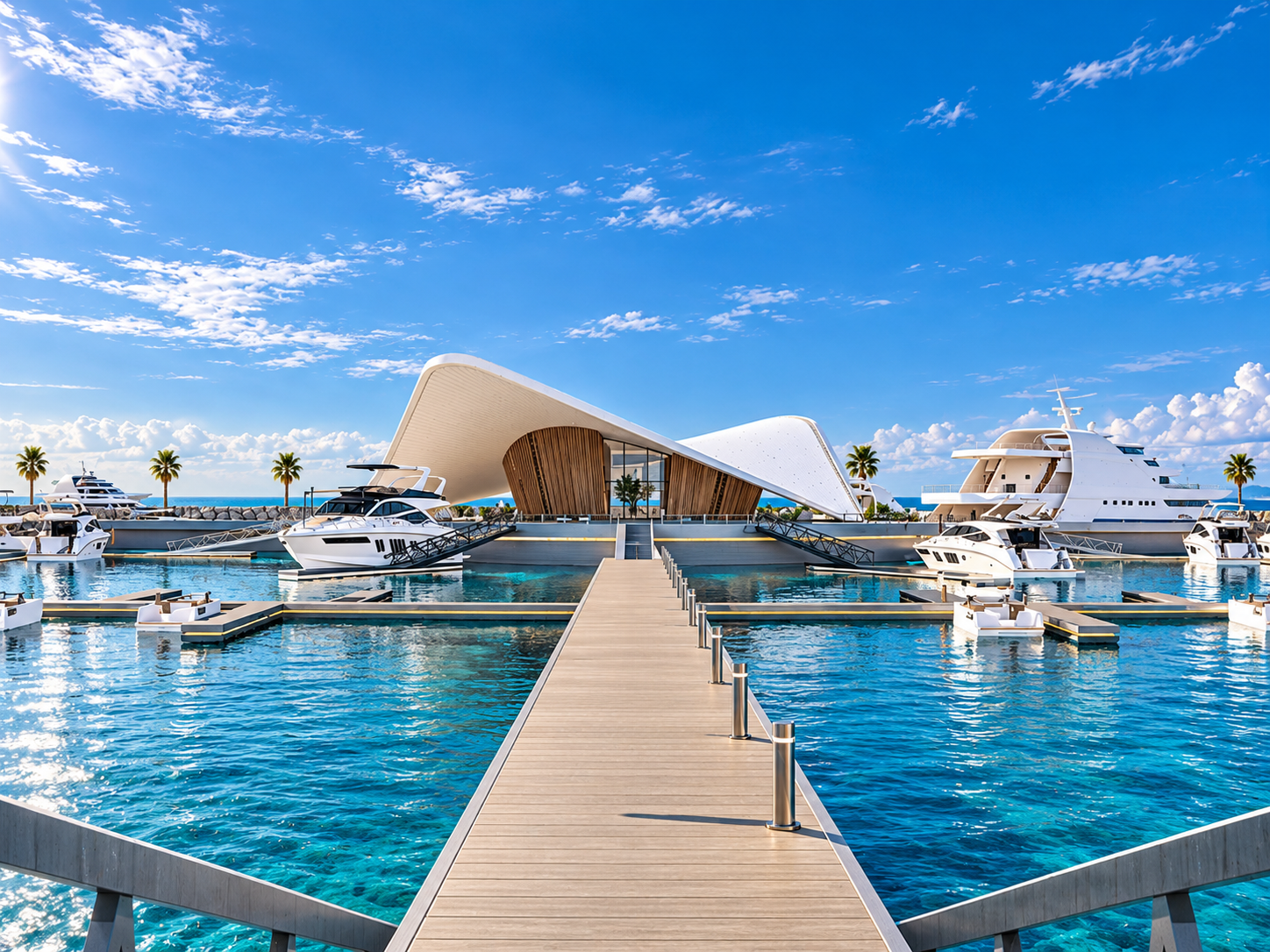 Artist’s impression of the planned Wynn Marina at Wynn Al Marjan Island in Ras Al Khaimah.